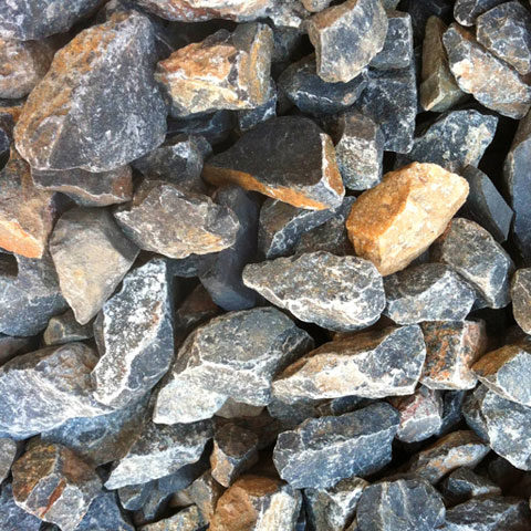 pile of blue sage rock
