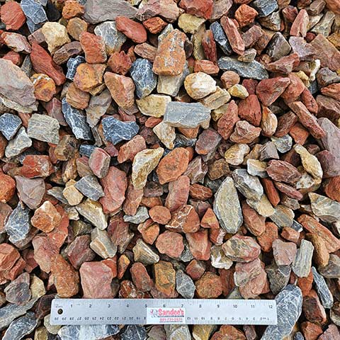 Red Ripple Stone